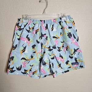 Patagonia Baggies Shorts Mens Spoonbills Print 5 Inch Inseam Swim Trunks